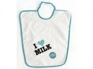 Bavoir I love milk dBb Remond